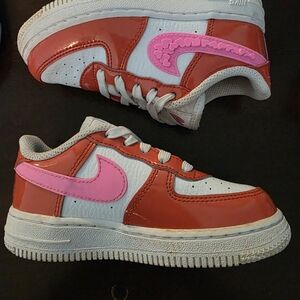 Nike Air Force 1 Love Valentines Shoes Size 9c